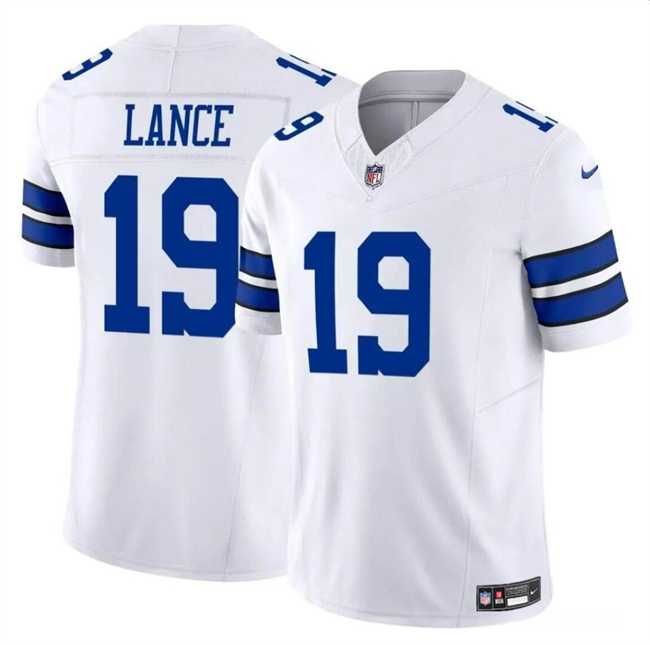 Men & Women & Youth Dallas Cowboys #19 Trey Lance White 2023 F.U.S.E Vapor Untouchable Limited Stitched Jersey->dallas cowboys->NFL Jersey
